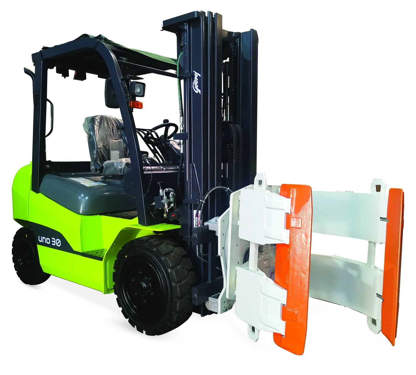 Godrej Diesel with paper-roll clamp